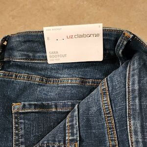 LIZ CLAIBORNE Blue Bootcut Jeans for Women Size 8